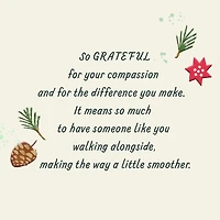 Peace, Hope and Support Christmas Card for Mental Health Professional for only USD 3.99 | Hallmark