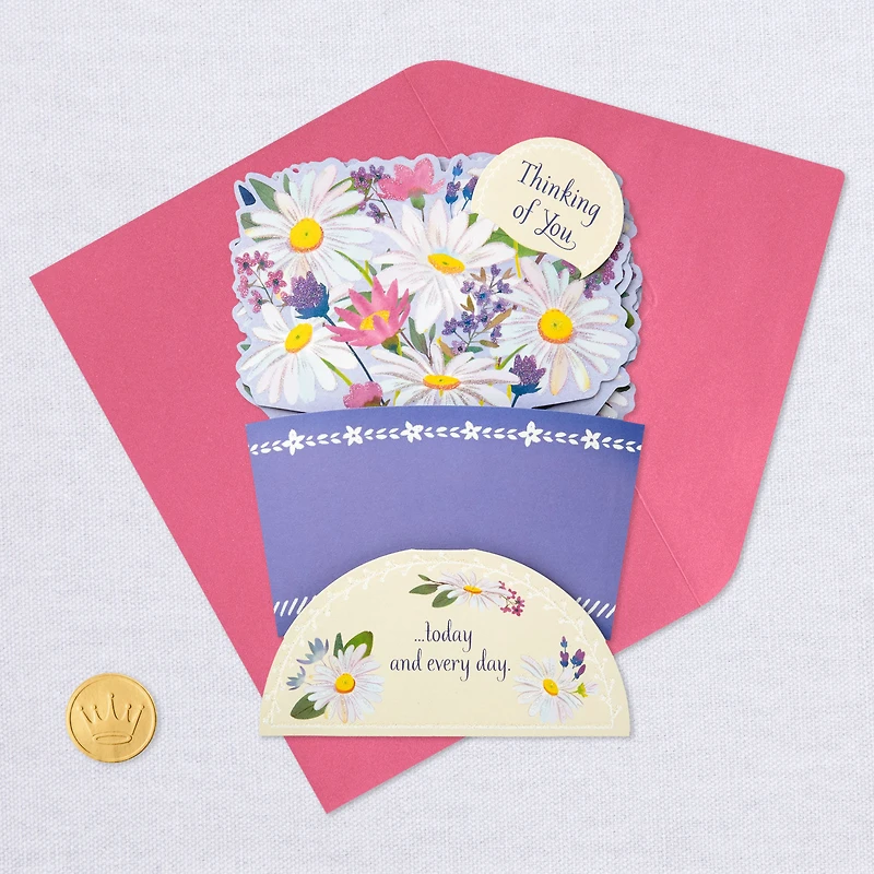 Flower Bouquet 3D Pop-Up Thinking of You Card for only USD 6.99 | Hallmark