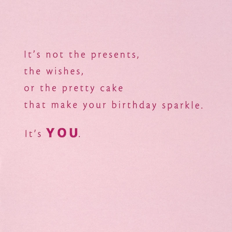 You Make Your Birthday Sparkle Birthday Card for only USD 7.59 | Hallmark