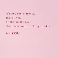 You Make Your Birthday Sparkle Birthday Card for only USD 7.59 | Hallmark