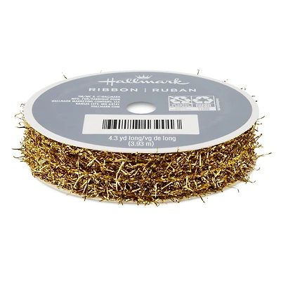 Gold Sparkle Ribbon, 12.9' for only USD 4.49 | Hallmark
