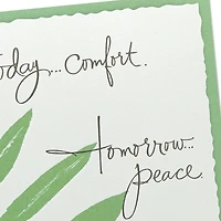 Comfort, Peace and Memories Sympathy Card for only USD 7.99 | Hallmark