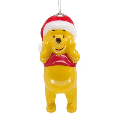 Disney Winnie the Pooh in Santa Hat Shatterproof Hallmark Ornament for only USD 9.49 | Hallmark