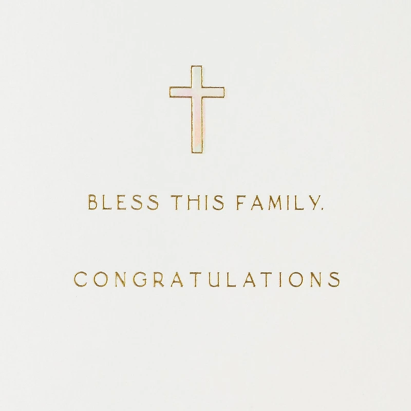 Bless This Baby Baptism Card for only USD 7.59 | Hallmark