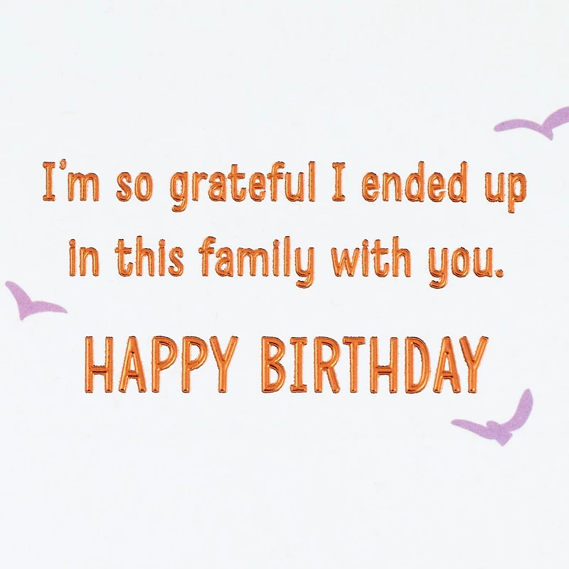 Grateful to Be in This Family Birthday Card for Relative for only USD 4.59 | Hallmark