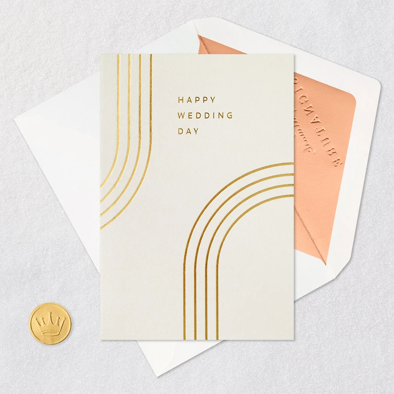 Happy Forever Wedding Day Card for only USD 5.99 | Hallmark