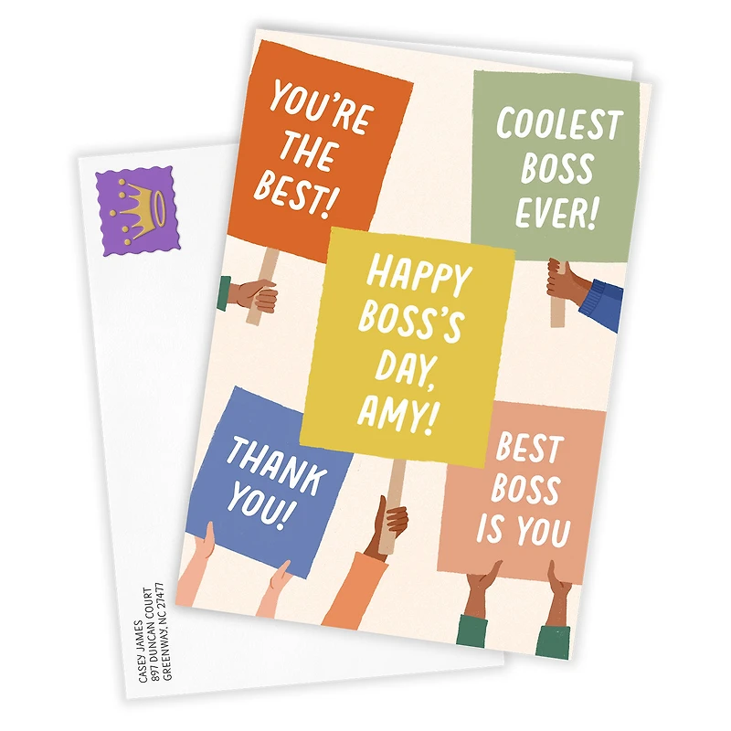 Fun Signs Custom Boss's Day Card for only USD 4.99 | Hallmark