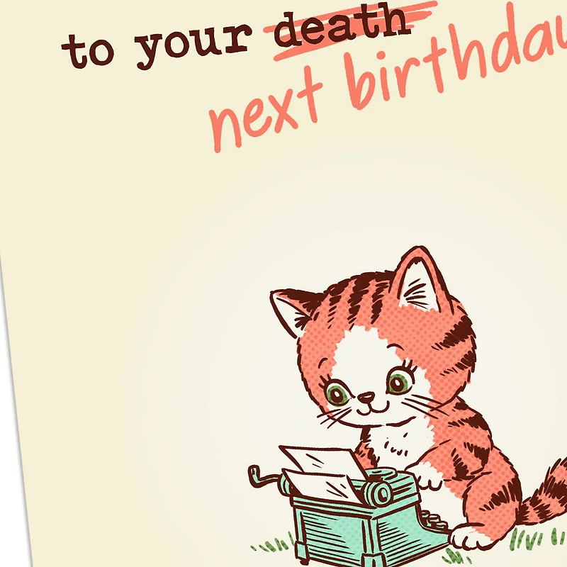 One Step Closer to Death Funny Birthday Card for only USD 3.99 | Hallmark