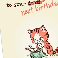 One Step Closer to Death Funny Birthday Card for only USD 3.99 | Hallmark