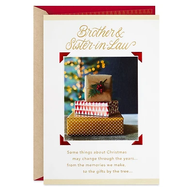 Love Connects Us Christmas Card for Brother and Sister-in-Law for only USD 5.59 | Hallmark