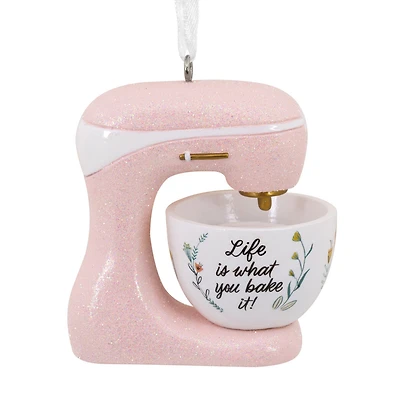 Life Is What You Bake It Pink Stand Mixer Hallmark Ornament for only USD 14.99 | Hallmark