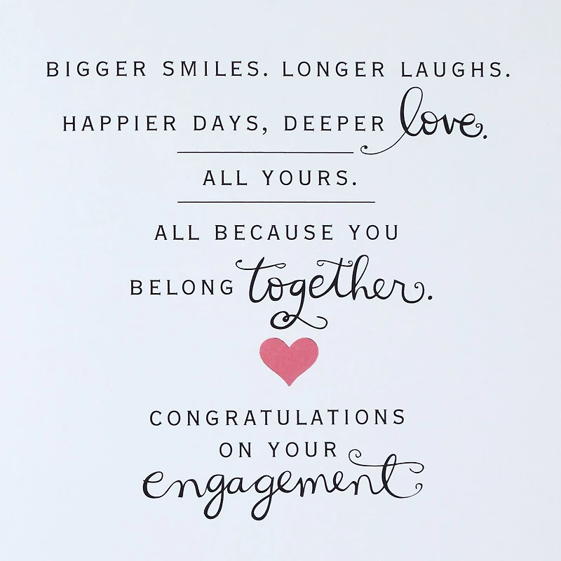 When It's Right Engagement Congratulations Card for only USD 7.59 | Hallmark