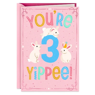 Love Watching You Grow 3rd Birthday Card for only USD 3.99 | Hallmark