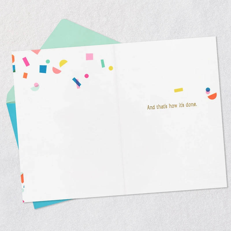 That's How It's Done Congratulations Card for only USD 4.59 | Hallmark