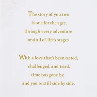 A Love Story for the Ages 50th Anniversary Card for only USD 7.59 | Hallmark
