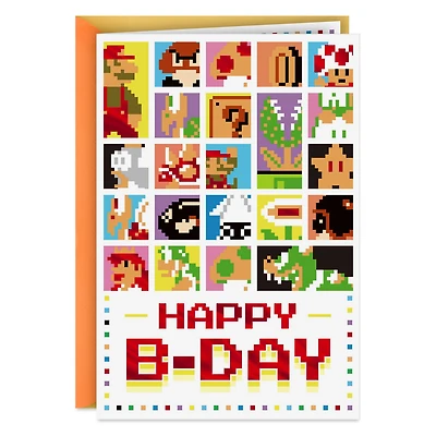 Nintendo Super Mario™ Power Up and Party On Birthday Card for Kids for only USD 2.99 | Hallmark
