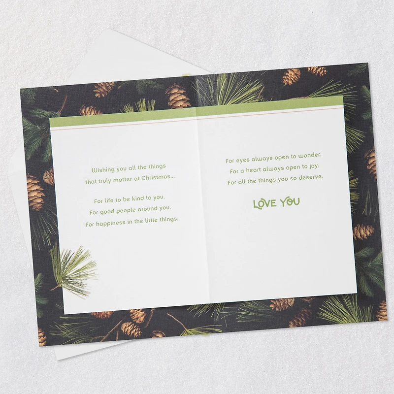 Loving Wishes for You Christmas Card for Son for only USD 6.99 | Hallmark