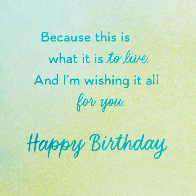 Hoping So Many Good Things Birthday Card for only USD 6.59 | Hallmark
