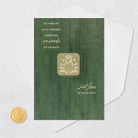 No Words or Answers, Just Love Sympathy Card for only USD 5.99 | Hallmark