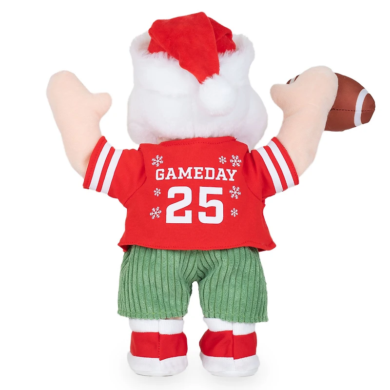 Cuddle Barn Gameday Santa Musical Plush Toy With Motion, 10.5" for only USD 36.99 | Hallmark