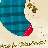 Textured Stocking Christmas Card for only USD 8.99 | Hallmark