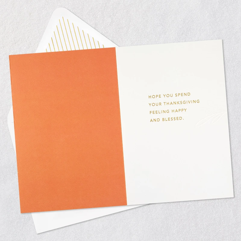 Happy and Blessed Thanksgiving Card for only USD 5.99 | Hallmark
