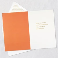 Happy and Blessed Thanksgiving Card for only USD 5.99 | Hallmark