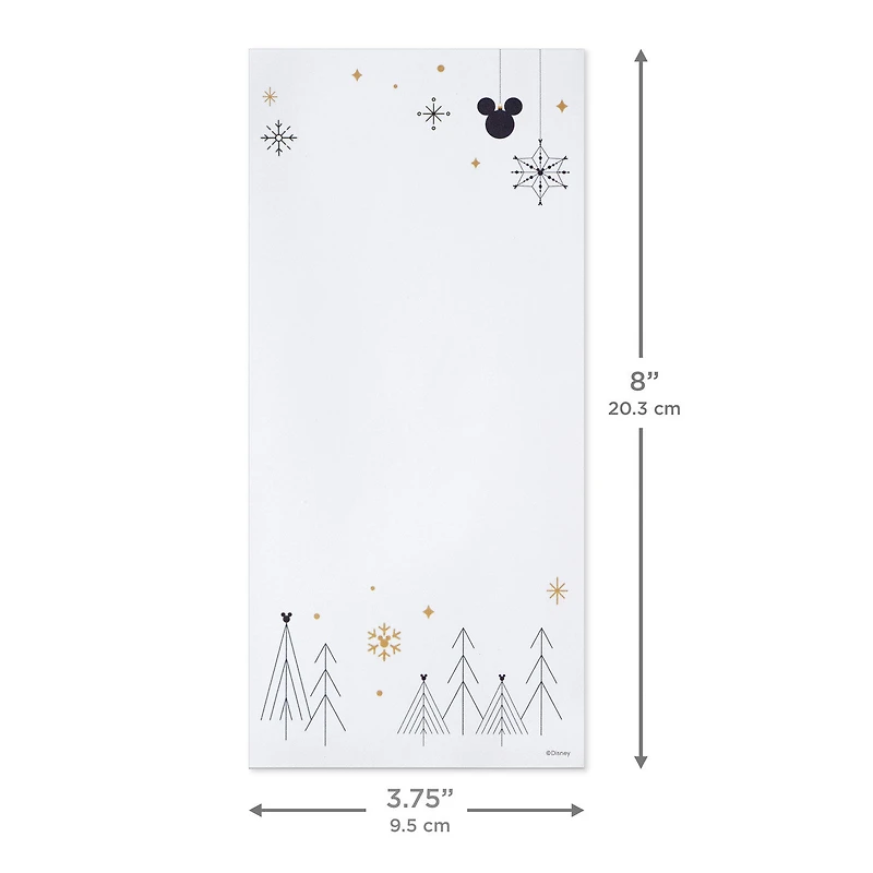 Disney Mickey Mouse Christmas List Pad for only USD 9.99 | Hallmark