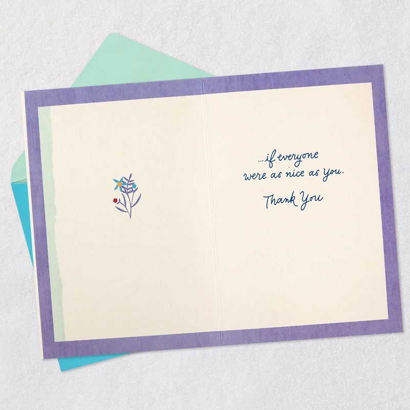 What a Wonderful World This Would Be Thank-You Card for only USD 4.59 | Hallmark