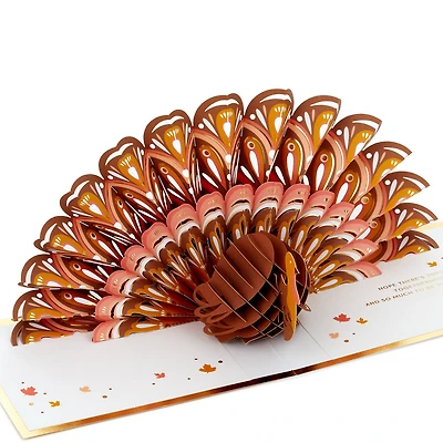 So Thankful Turkey 3D Pop-Up Thanksgiving Card for only USD 12.99 | Hallmark