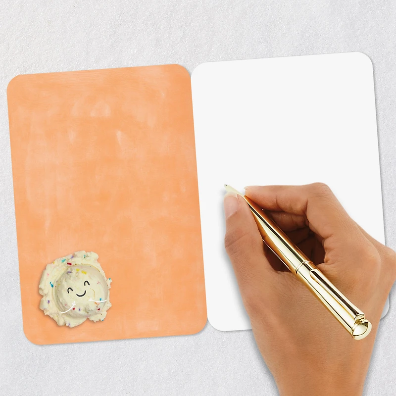 Smiling Ice-Cream Scoops Blank Card for only USD 2.99 | Hallmark