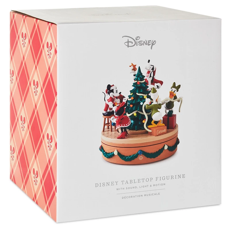 Disney Mickey Mouse and Friends Christmas Musical Figurine With Light and Motion for only USD 164.99 | Hallmark