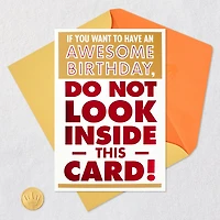 Do Not Look Funny Birthday Card with Mini Cards for only USD 5.59 | Hallmark