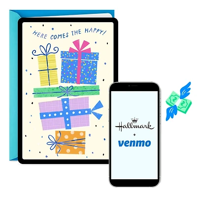Here Comes the Happy Venmo Birthday Card for only USD 4.99 | Hallmark