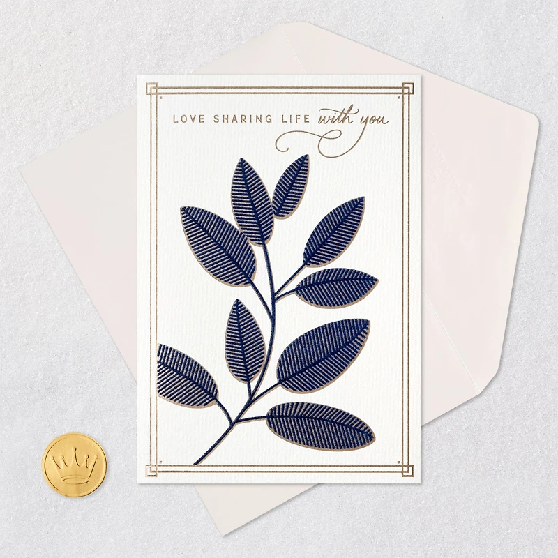 Love Sharing Life With You Romantic Anniversary Card for only USD 6.99 | Hallmark