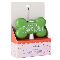 Happy Barkday Candle Holder Cake Topper for only USD 19.99 | Hallmark