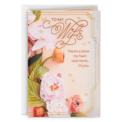 You Are My Home Valentine's Day Card for Wife for only USD 7.99 | Hallmark