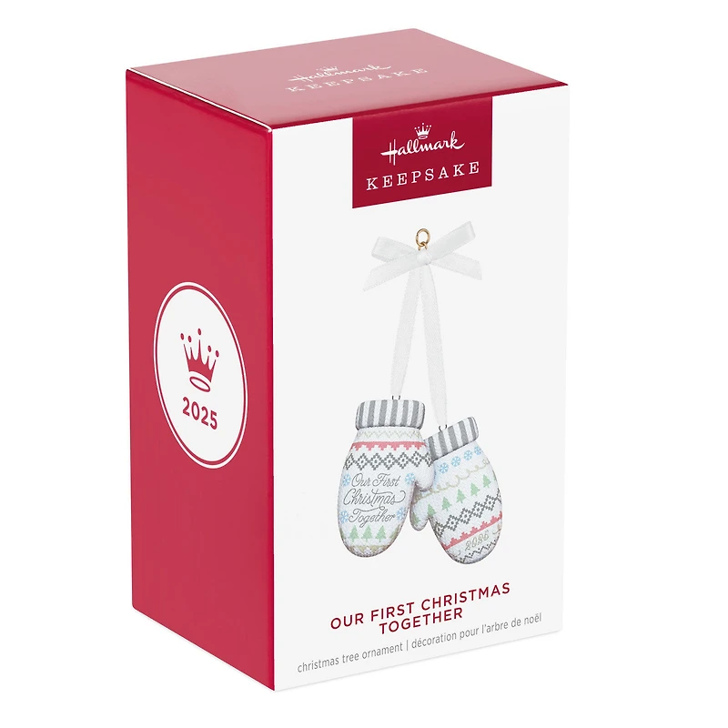 Our First Christmas Together 2025 Porcelain Ornament for only USD 28.99 | Hallmark