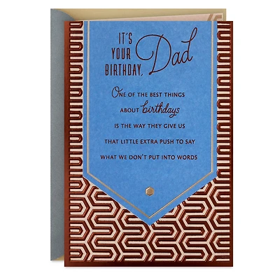 So Loved and Appreciated Birthday Card for Dad for only USD 4.99 | Hallmark