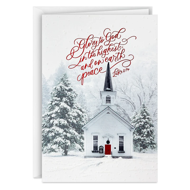 DaySpring White Church in Snow Boxed Christmas Cards, Pack of 16 for only USD 15.49 | Hallmark