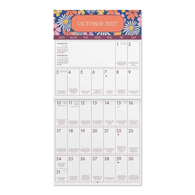 Daily Promises and Blessings 2027 Inspirational 12-Month Wall Calendar, 12x12 for only USD 16.99 | Hallmark