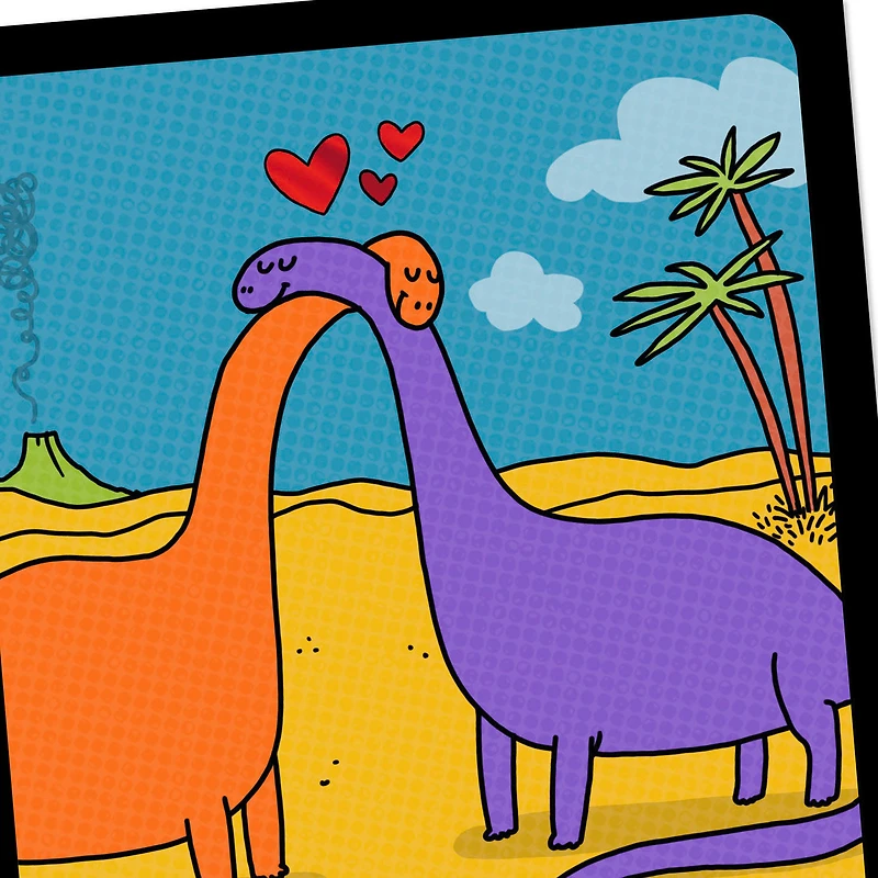 Roaming the Earth Together, Dinosaurs Funny Romantic Anniversary Card for only USD 4.49 | Hallmark