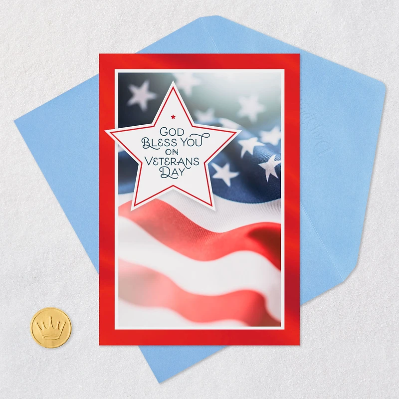 Thanking God for You Religious Veterans Day Card for only USD 2.00 | Hallmark