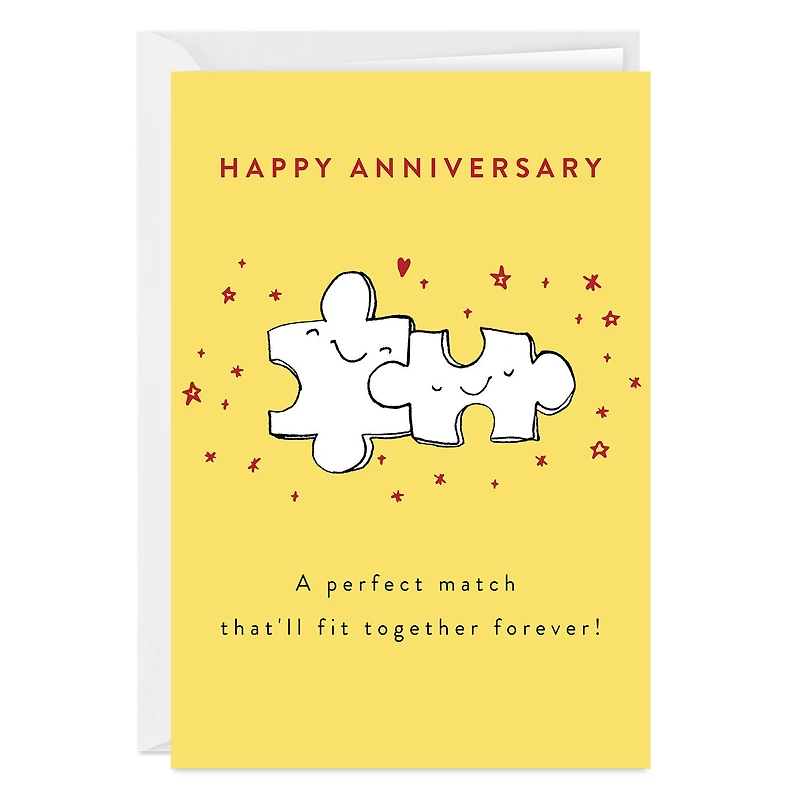 A Perfect Match Custom Anniversary Card for only USD 4.99 | Hallmark