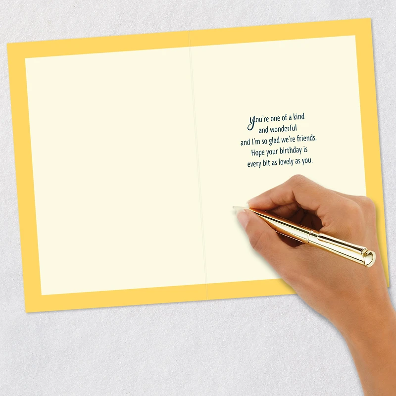 You're One-of-a-Kind Wonderful Birthday Card for Friend for only USD 0.99 | Hallmark