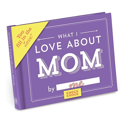 What I Love About Mom Fill-in-the-Blank Book for only USD 10.00 | Hallmark