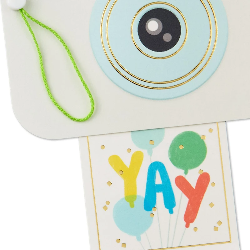 Instant Photo Camera Paper Craft Congratulations Card for only USD 5.99 | Hallmark