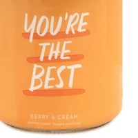 You're the Best Berry and Cream Scented Jar Candle, 7 oz. for only USD 14.99 | Hallmark