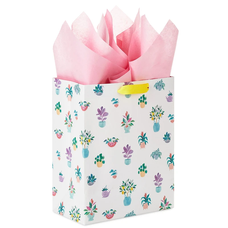 9.6" Potted Plants Medium Mother's Day Gift Bag With Tissue Paper for only USD 5.99 | Hallmark