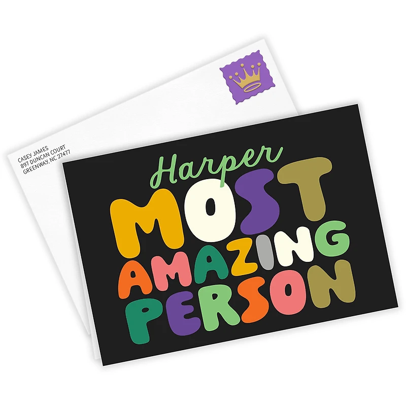 Most Amazing Person Custom Card for only USD 4.99 | Hallmark
